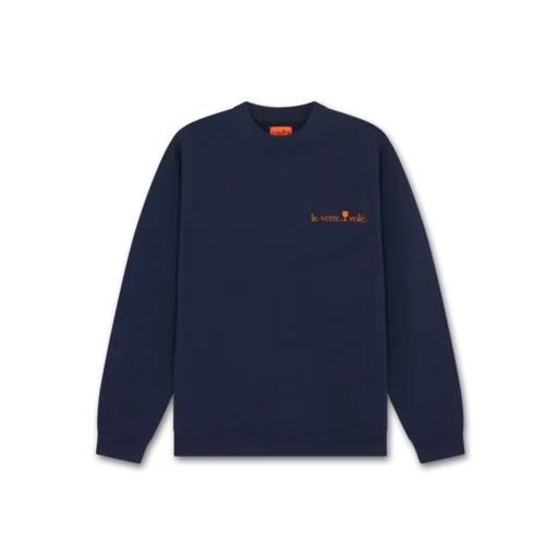 Navy Sweatshirt — Le Verre Volé