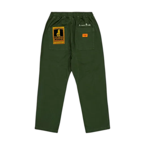 Olive Chef Pants — Le Verre Volé
