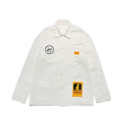 White Coverall Jacket — Le Verre Volé